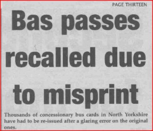 Bas passes