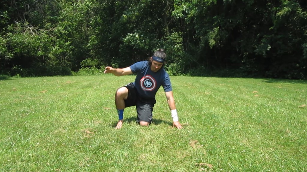 Kneeling Forward Shoulder Roll by Anthony Mychal