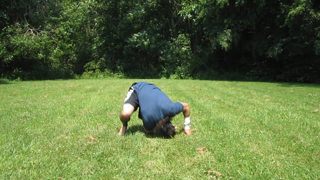 Kneeling Forward Shoulder Roll by Anthony Mychal