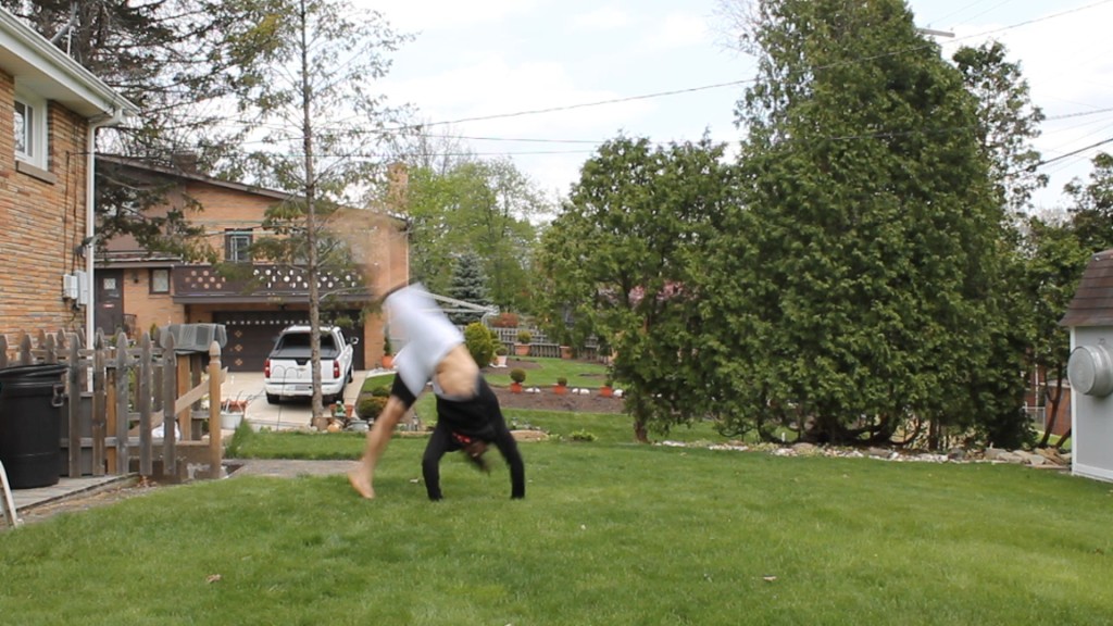 Hand Releasing Cartwheel by Anthony Mychal